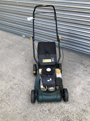 Lot 469 - A petrol garden mower with a 132cm cutting width