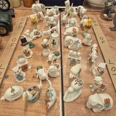 Lot 782 - A collection of Goss and other crested ware...