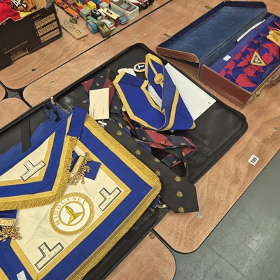 Lot 785 - A selection of Masonic regalia