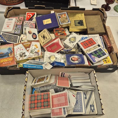 Lot 815 - A large quantity of vintage playing cards.