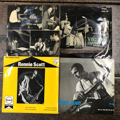 Lot 2883 - Four Jazz EP 7" records released between...