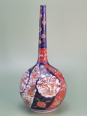 Lot 1825 - An early 20th century Japanese Imari bottle...