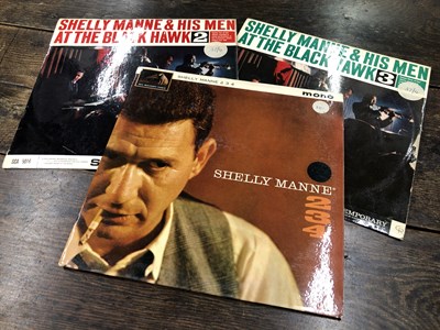 Lot 2887 - Shelly Manne & His Men - Three LP records; At...
