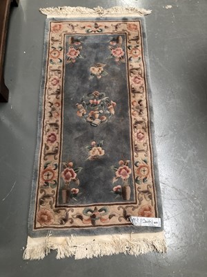 Lot 449 - A Chinese rug 155 × 75cm
