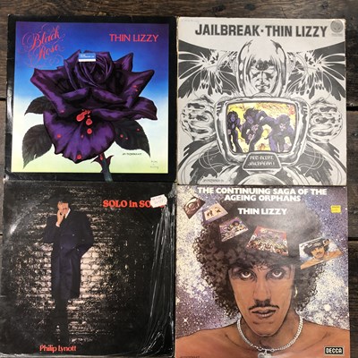 Lot 2900 - Thin Lizzy - Four LP records; These four...