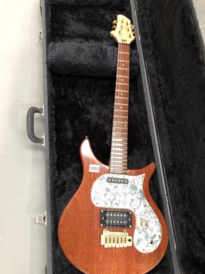 Lot 2903 - A custom built electric guitar in the style of...
