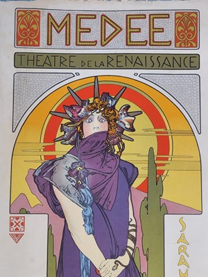 Lot 2792 - After Alfons Maria Mucha (1860-1939), 'Medee'...