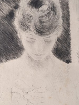 Lot 2795 - Paul César Helleu (1859-1927), 'Jeune Femme...