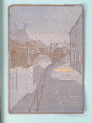 Lot 2800 - Early 20th century school, two woodblock...