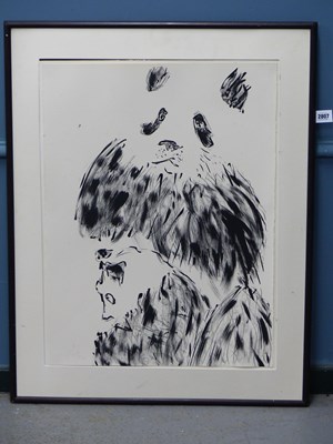 Lot 2807 - Ying Yeung Li, 'Panda', lithograph, 1981,...