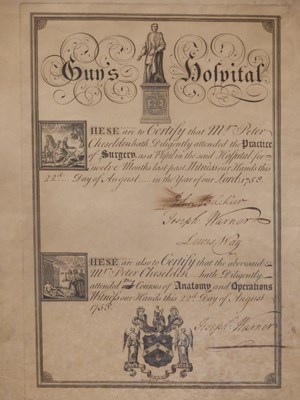 Lot 2814 - Henry Roberts (fl.1736-1780), Guy's Hospital...