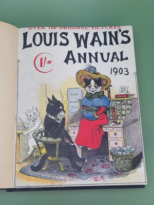 Lot 32 - Collection of ephemera comprising Lewis Wain's...