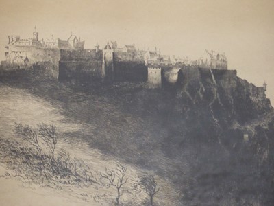 Lot 2823 - James Grant (19th century), Edinburgh Castle,...