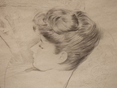 Lot 2824 - Paul César Helleu (1859-1927), 'Madame Helleu...