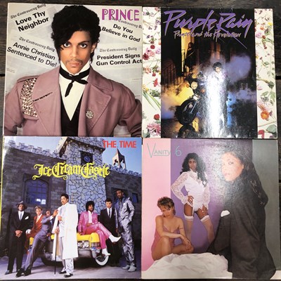 Lot 2910 - Prince and related records - Four LP records;...