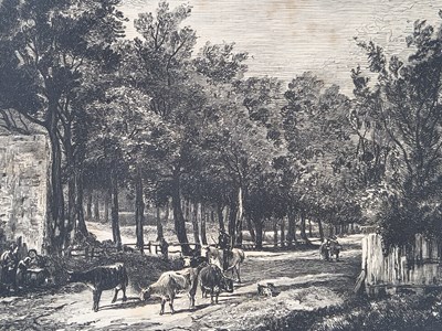 Lot 2853 - Three loose etchings: Richard Samuel Chattock...