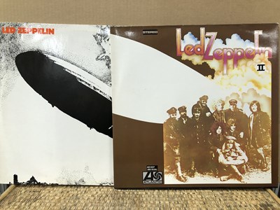 Lot 2916 - Led Zeppelin - 2 LP records; Led Zeppelin I &...