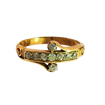 Lot 106 - An antique Edwardian 18ct hallmarked gold and...