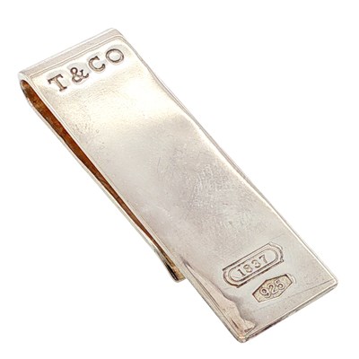 Lot 121 - A Tiffany & Co. sterling silver money clip of...
