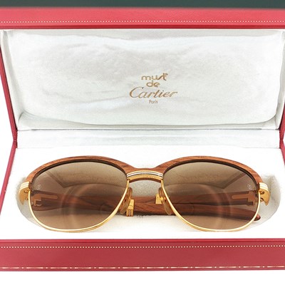 Lot 143 - Must de Cartier vintage Malmaison sunglasses...