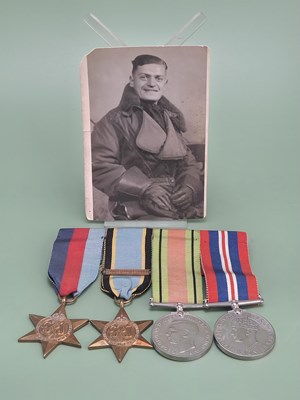 Lot 173 - A rare Air Crew Europe RAF medal group.