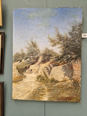 Lot 253 - Late 19th/early 20th century school, a rural...