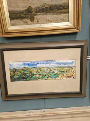 Lot 261 - 20th century, 'Cornish View', acrylic on board,...