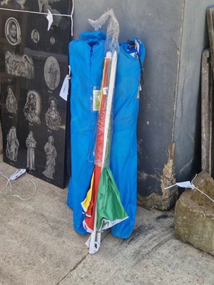 Lot 476 - Three folding garden chairs, and a child's...