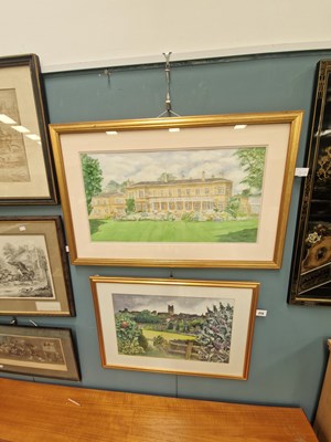 Lot 275 - Two watercolours: Sue Thomason Jones...