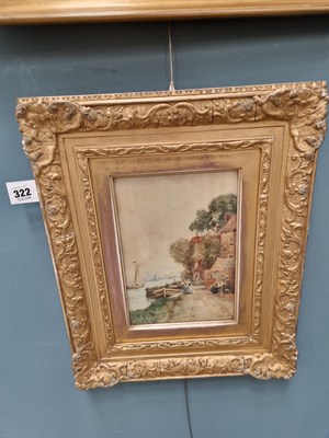 Lot 322 - James Robertson Miller (fl.1880-1912), a Dutch...