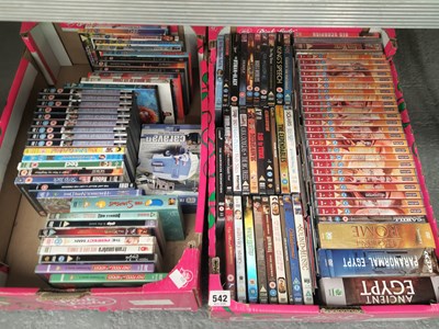 Lot 542 - A collection of DVDs
