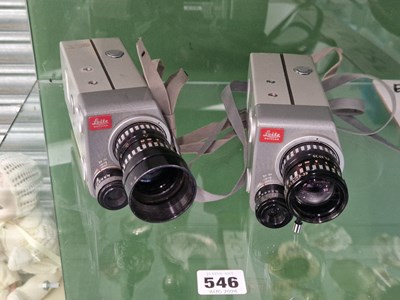 Lot 546 - Two 'Leicina' cameras by Leitz