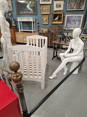 Lot 338 - A Victorian style silver and brass coloured...