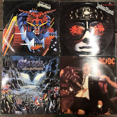 Lot 2922 - Heavy Metal - 4 LP records; Judas Priest -...
