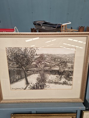 Lot 348 - Briony Lawson  (b.1941), a garden and...