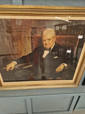 Lot 349 - After Arthur Pan (1894-1960), portrait of Sir...