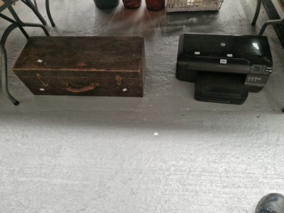 Lot 584 - An HP 'Officejet 8100' printer, together with...