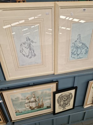 Lot 353 - After William Russell Flint (1880-1969), two...