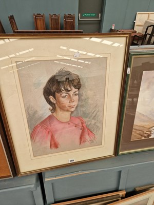 Lot 360 - David Wright, a highland scene, watercolour 39...