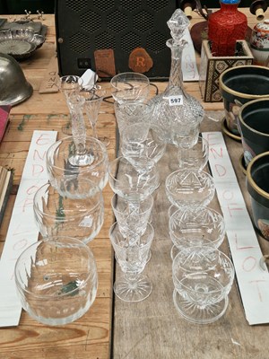 Lot 597 - Drinking glass to include two 19th century...