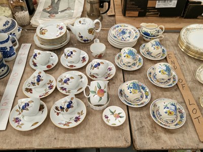 Lot 623 - Worcester 'Evesham Vale' and Masons 'Regency'...