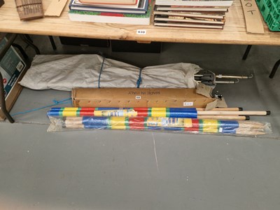 Lot 632 - Beach wind shields and awnings