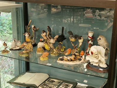 Lot 633 - Arden Sculpture birds, together with a Country...
