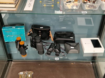 Lot 649 - A boxed Huawei mobile phone set, together with...