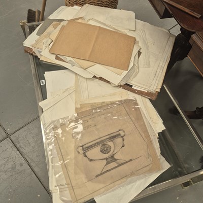 Lot 387 - A folio of approximately twenty five original...