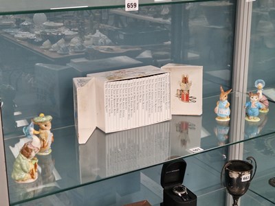 Lot 661 - Six Beswick 'Beatrix Potter' figures, together...