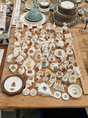 Lot 687 - A collection of Goss, Arcadian, Gemma, and...