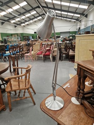Lot 403 - An Anglepoise type 75 task lamp in a brushed...