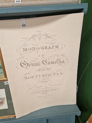 Lot 425 - A reproduction of 'Monograph on the Genus...