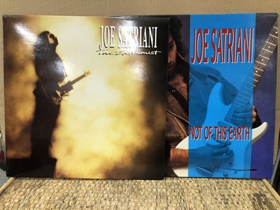 Lot 2929 - Joe Satriani - 2 LP records; The Extremist...